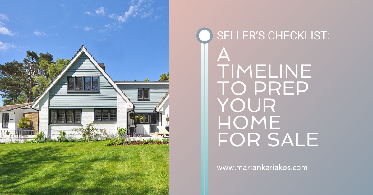 Seller’s Checklist: A Timeline to Prep Your Home for Sale